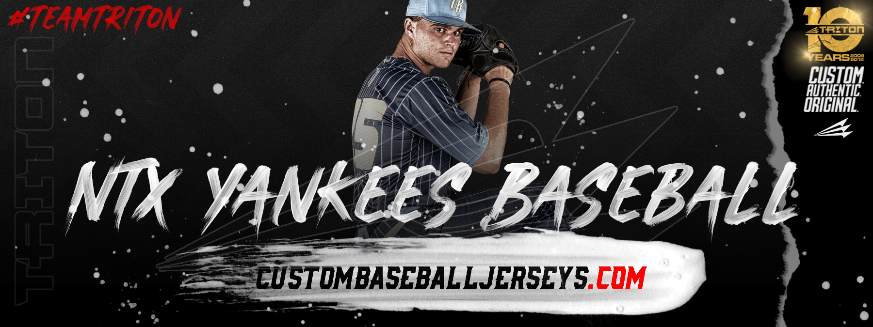 NTX Yankees Custom Baseball Jerseys