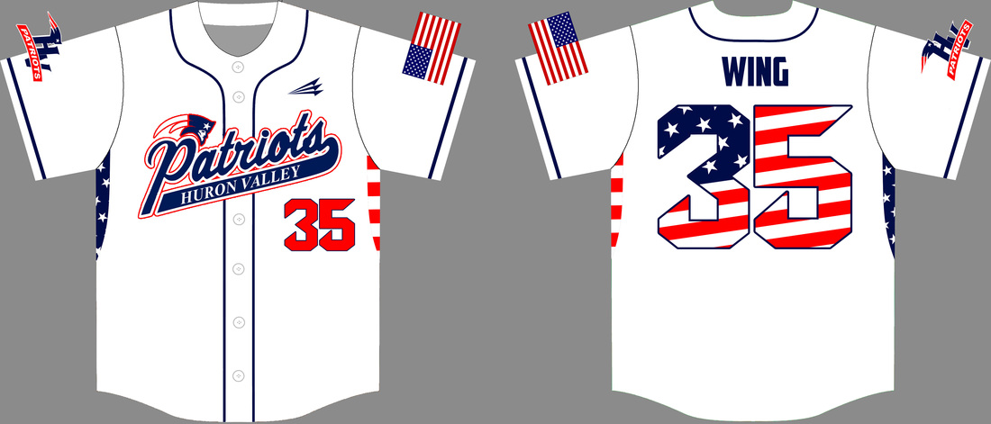 patriots baseball jersey