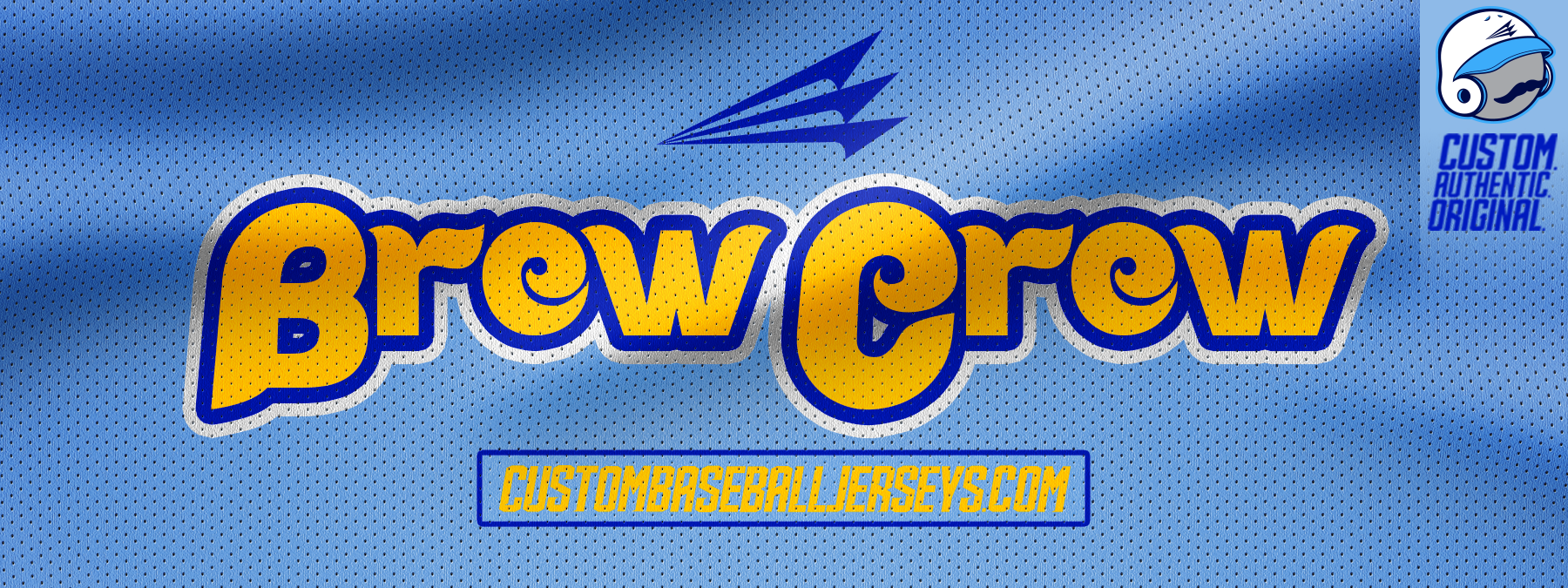 Brew Crew (Crane) Custom Baseball Jerseys