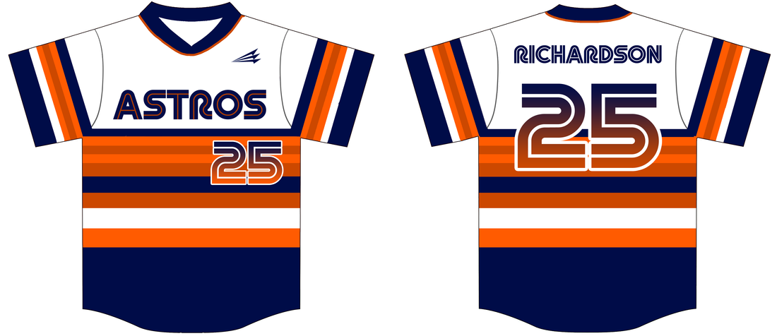 astros throwback jersey custom