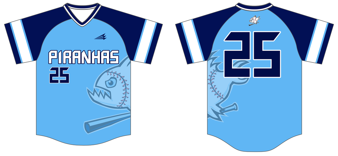 Piranhas Baseball Custom Camo Jerseys