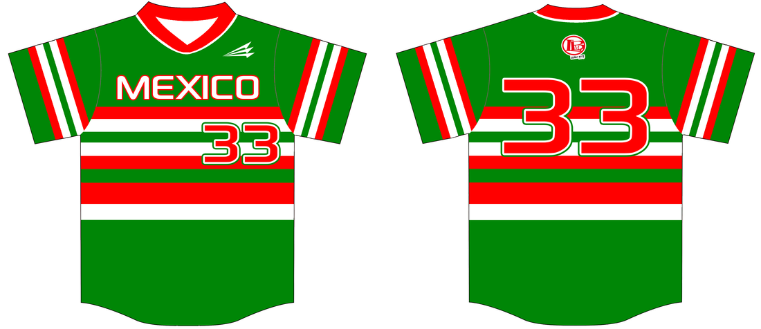 custom mexico baseball jersey