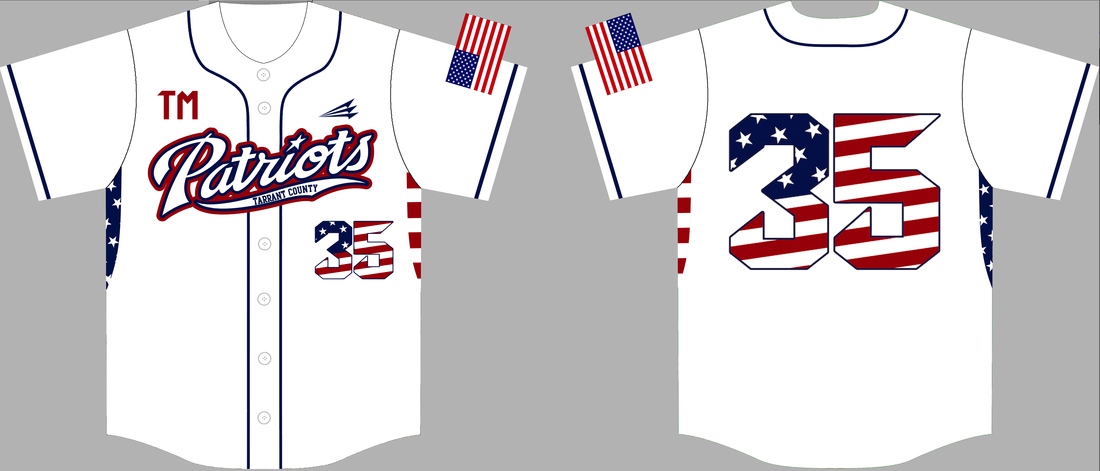 Custom Patriotic Baseball Jerseys 